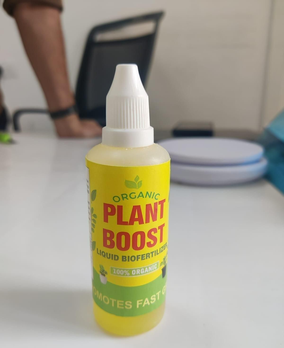 Plant Boost Liquid Biofertilizer for All Crops,Organic (Pack of 2)